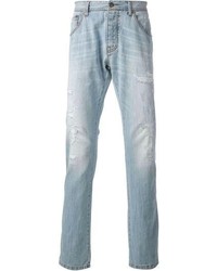 Ermanno Scervino Distressed Slim Jeans