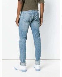 rag & bone Faded Distressed Jeans