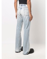 GALLERY DEPT. Faded Effect Straight Leg Jeans