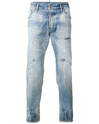 DSQUARED2 Frayed Cropped Jeans