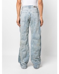 Who Decides War Gathered Detail Wide Leg Jeans