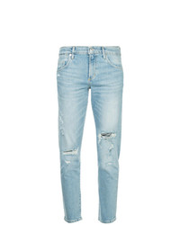 Agolde Isabel Distressed Cropped Jeans