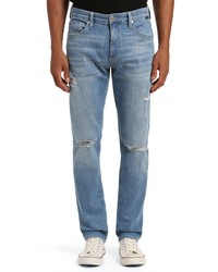 Mavi Jeans Jake Distressed Slim Fit Jeans In Mid Ripped La Vintage At Nordstrom