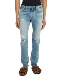 Alanui Laguna Verde Ripped Slim Jeans