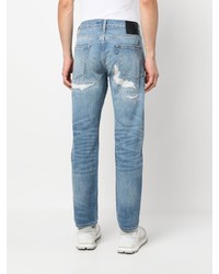 Levi's Made & Crafted Levis Made Crafted Ripped Detail Straight Leg Jeans