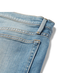 Frame Lhomme Distressed Stretch Denim Jeans