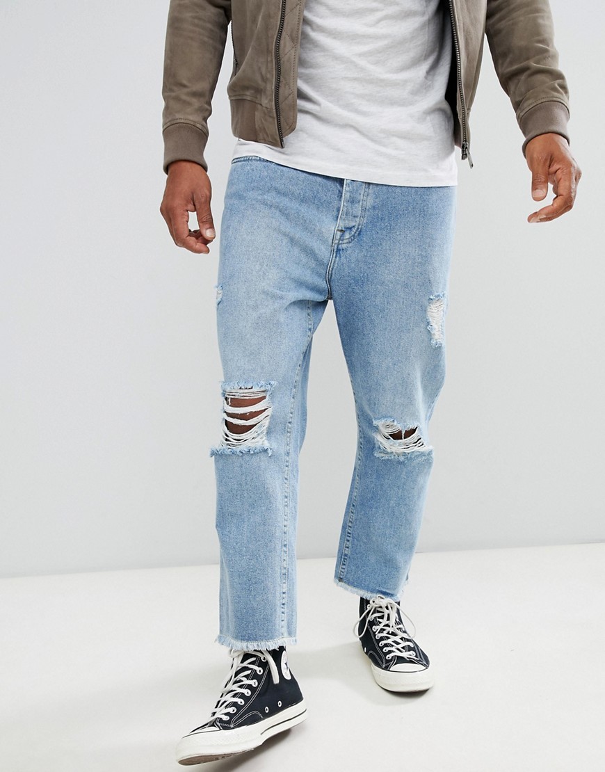 ripped jeans loose fit