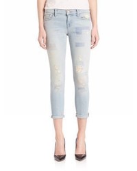 J Brand Lowrise Distressed Jeans