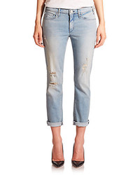 Mcguire Mrs Robinson Distressed Relaxed Skinny Jeans