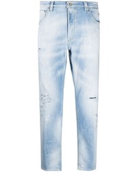 Dondup Mid Rise Distressed Jeans