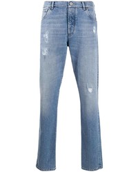 Brunello Cucinelli Mid Rise Straight Jeans