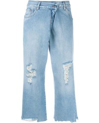 MM6 MAISON MARGIELA Distressed Cropped Jeans