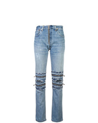 RE/DONE Multi Zip Details Jeans