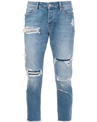 Neuw Distressed Cropped Jeans