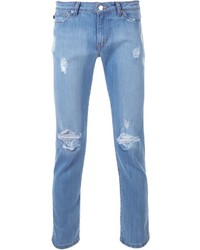 Ovadia & Sons Ripped Slim Fit Jeans
