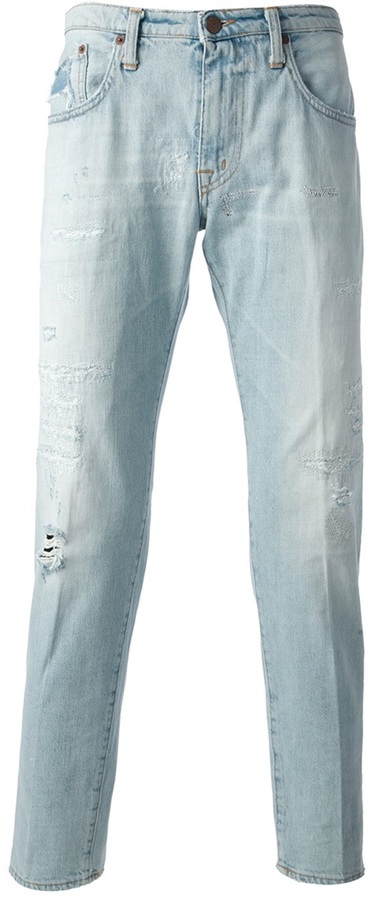 People People Stone Washed Jeans, $340 | farfetch.com | Lookastic