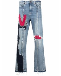 VAL KRISTOPHE R Logo Patch Detail Jeans