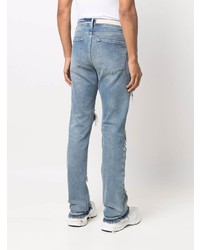 VAL KRISTOPHE R Ripped Denim Jeans