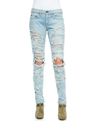 Rag and Bone Rag Bonejean The Dre Destroyed Relaxed Jeans