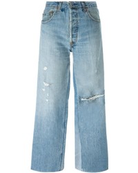 RE/DONE Distressed Cropped Jeans