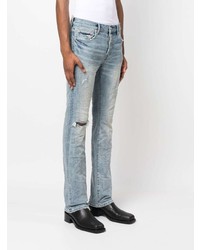 purple brand Ripped Bootcut Jeans