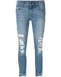 J Brand Ripped Denim Jeans
