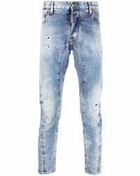 DSQUARED2 Ripped Detail Slim Fit Jeans