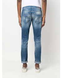 Dondup Ripped Detailing Skinny Fit Jeans