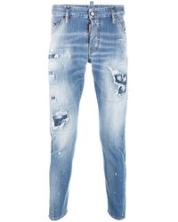 DSQUARED2 Ripped Slim Fit Jeans