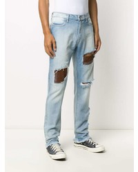 424 Ripped Straight Leg Jeans