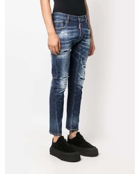 DSQUARED2 Ripped Tapered Jeans