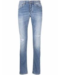 Dondup Slim Cut Distressed Jeans