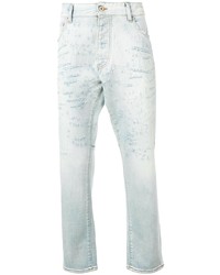 Emporio Armani Slim Distressed Jeans
