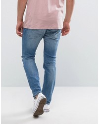 Esprit Slim Fit Distressed Jeans