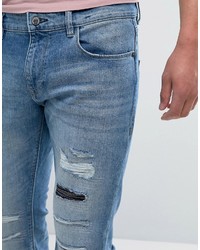 Esprit Slim Fit Distressed Jeans