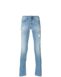 Dondup Slim Fit Ripped Jeans