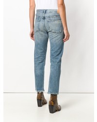 Citizens of Humanity Straight Leg Distressed Jeans