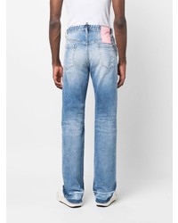 DSQUARED2 Straight Leg Ripped Jeans