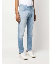 Dondup Straight Leg Washed Jeans