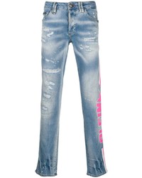 Philipp Plein Super Straight Cut Plein Star Jeans