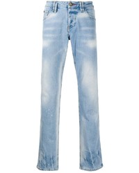 Philipp Plein Supreme Low Rise Straight Jeans