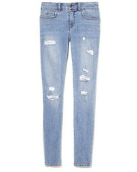 Vince Camuto Two By Ripped Skinny Jeans