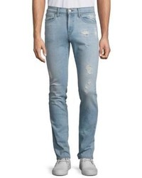J Brand Tyler Slim Fit Distressed Jeans
