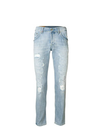 Dondup Washed Distressed Jeans