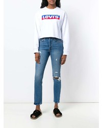 Levi's 501 Customised Skinny Jeans
