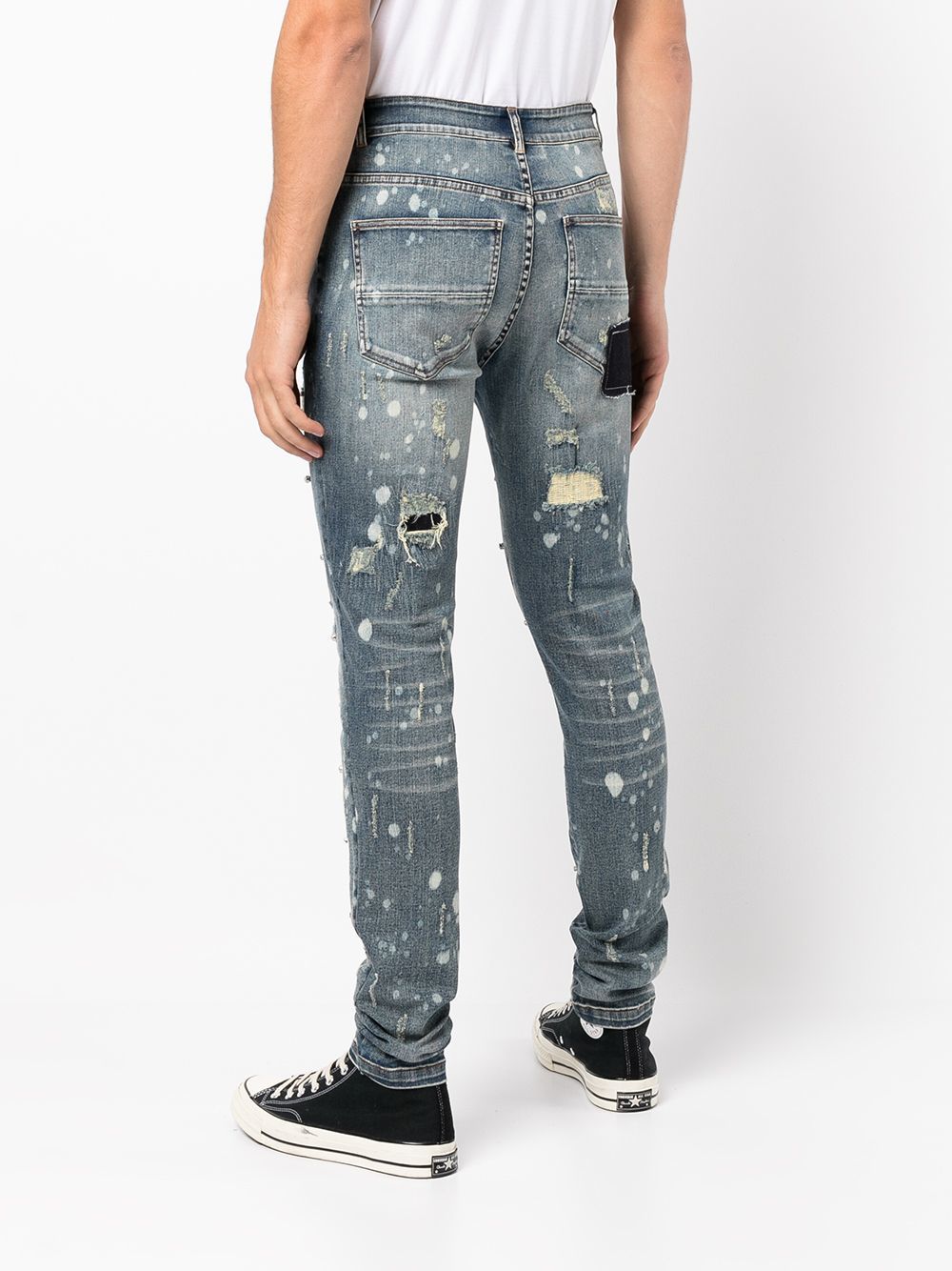 God's Masterful Children Billy The Kid Ripped Jeans, $430 | farfetch ...
