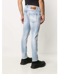 DSQUARED2 Bleach Wash Distressed Jeans