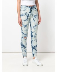 T by Alexander Wang Bleached Skinny Jeans