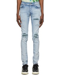 Amiri Blue Mx1 Bandana Jeans