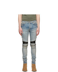 Amiri Blue Mx2 Repair Jeans